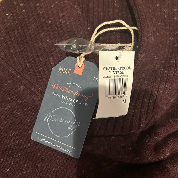 NWT Men’s Medium Cowl Neck Sweater - Picture 3 of 6